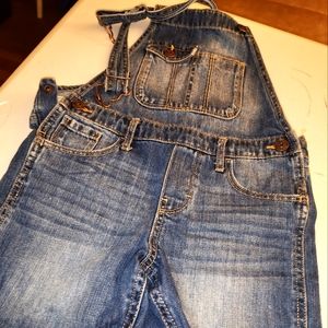 Jean short overalls